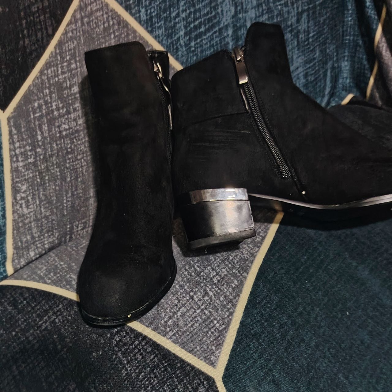 Botines Negros Via Spring Step Con Hebilla Talla 40 - Imagen 5