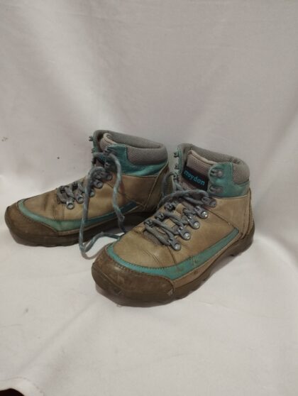 Botines Tenis Gris y Azul Croydon Talla 36