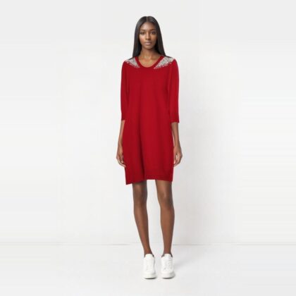 Vestido Rojo Calido Talla S, M, L
