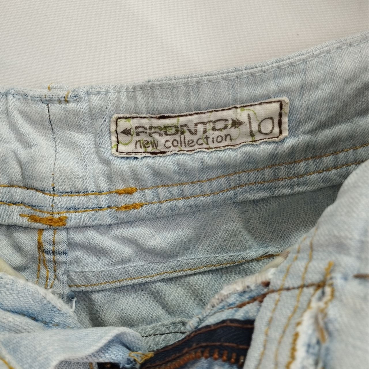 Jeans Pronto Azul Claro Hielo Talla 10 - Imagen 5