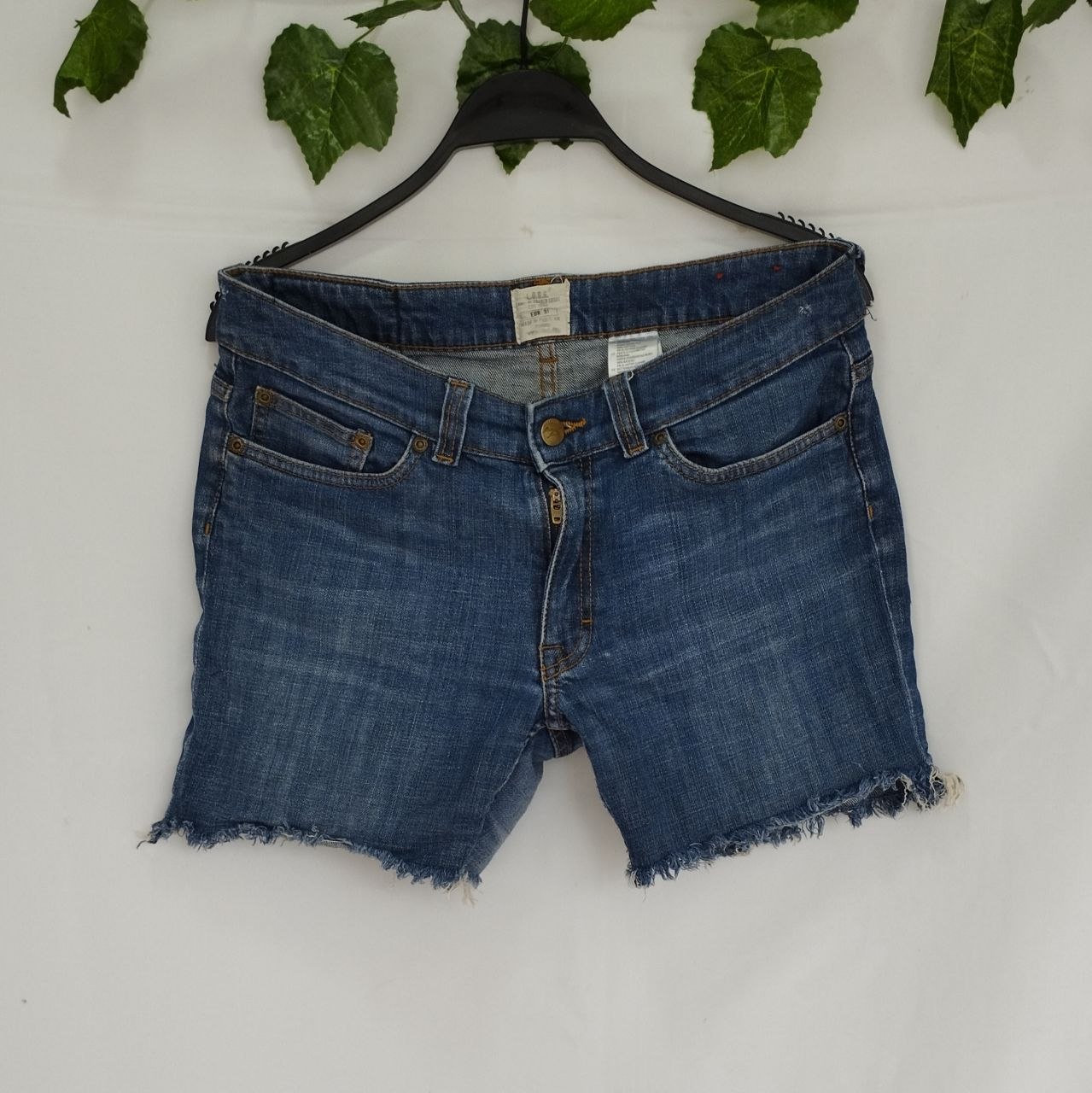 Jean Short H & M Azul Oscuro Talla 10 - Imagen 4