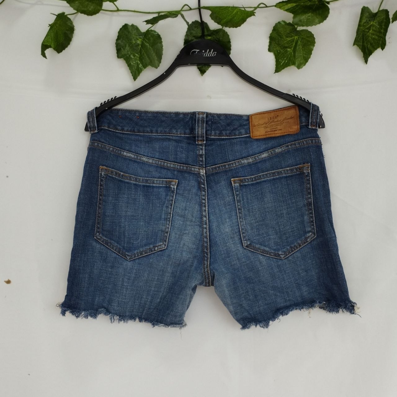 Jean Short H & M Azul Oscuro Talla 10 - Imagen 5