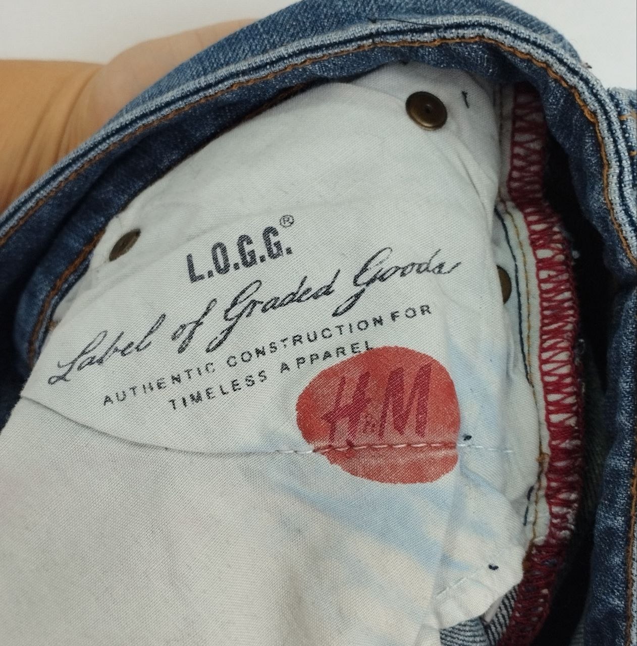 Jean Short H & M Azul Oscuro Talla 10 - Imagen 7